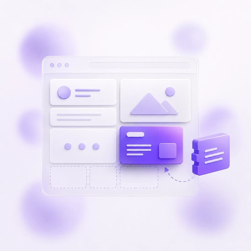 تصميم صفحة مخصصة